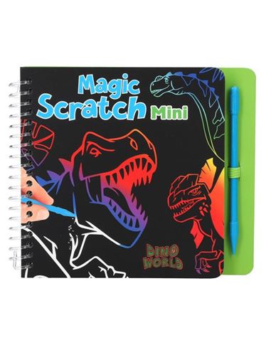 Cuaderno de rascar - Dino World: Mini Magic - 50212733