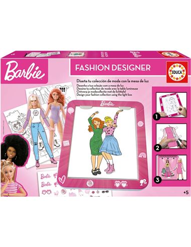 Set Creativo - Mesa de luz: Barbie Fashion Designe - 04019825