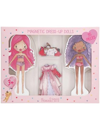 Set de muñecas magneticas - Princess Mimi: Drees-u - 50208839