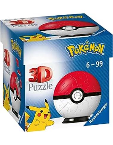 Ravensburger 3D Puzzle, Pokémon Pokeball classic, - 26911256