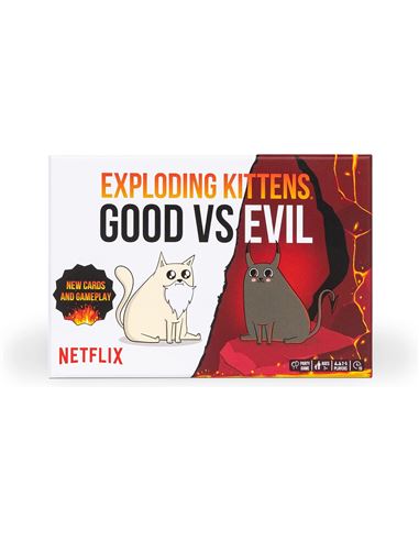 Juego de mesa - Exploding Kittens: Good vs Evil - 50304469