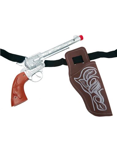 Disfraz - Accesorio: Revolver con funda - 55221508