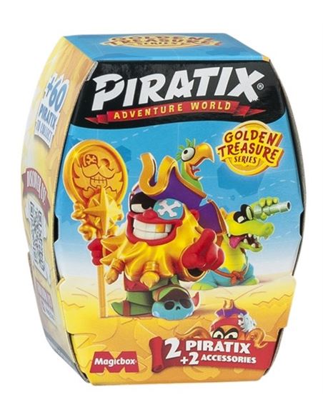 Caja - Piratix: Golden Treasure (2 figuras)
