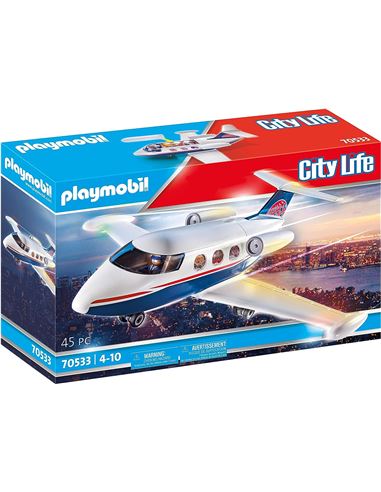 Playmobil - City Life: Private Jet - 30070533