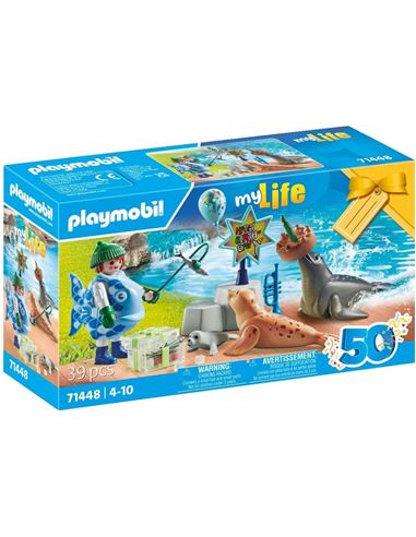 Playmobil - MyLife: Cuidador con animales - 30071448