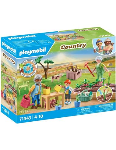 Playmobil - Country: Huerto con abuelos - 30071443
