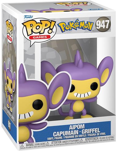Funko POP! - Pokemon: Aipom (Emea) 947 - 54269082