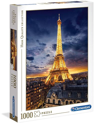 Puzzle - Tour Eiffel de Noche (1000 pzs) - 06639514