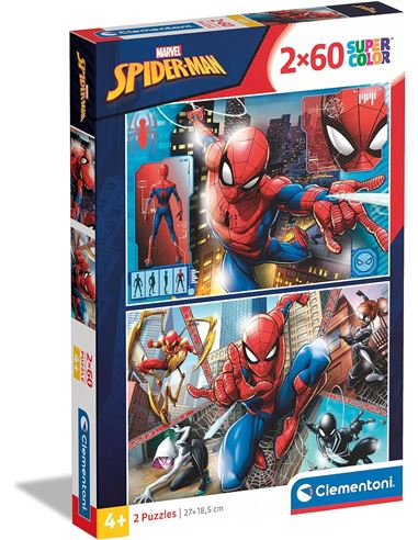 Puzzle - Marvel: Spider-man (2x60 pzs) - 06621608