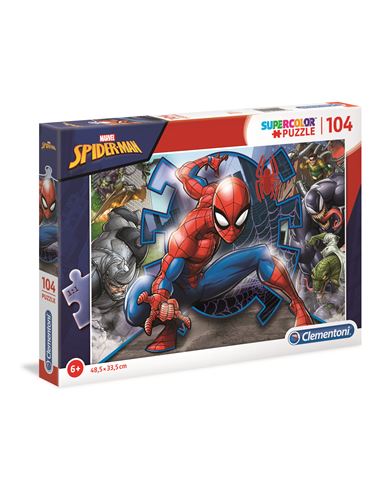 Puzzle - Marvel: Spiderman Lucha 104 pcs - 06627116