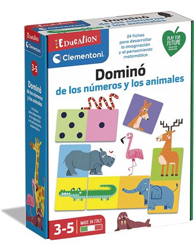 Juego educativo - Domino los Animales - 06655314
