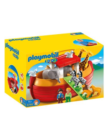 Playmobil - 1.2.3: Arca de Noe Maletin 6765 - 30006765