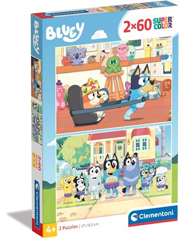 Puzzle - Bluey: Big Family (2x60 pzs) - 06624813