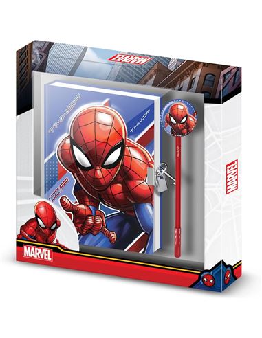 Set de Diario y Boli - Marvel: Spiderman Skew - 20904449